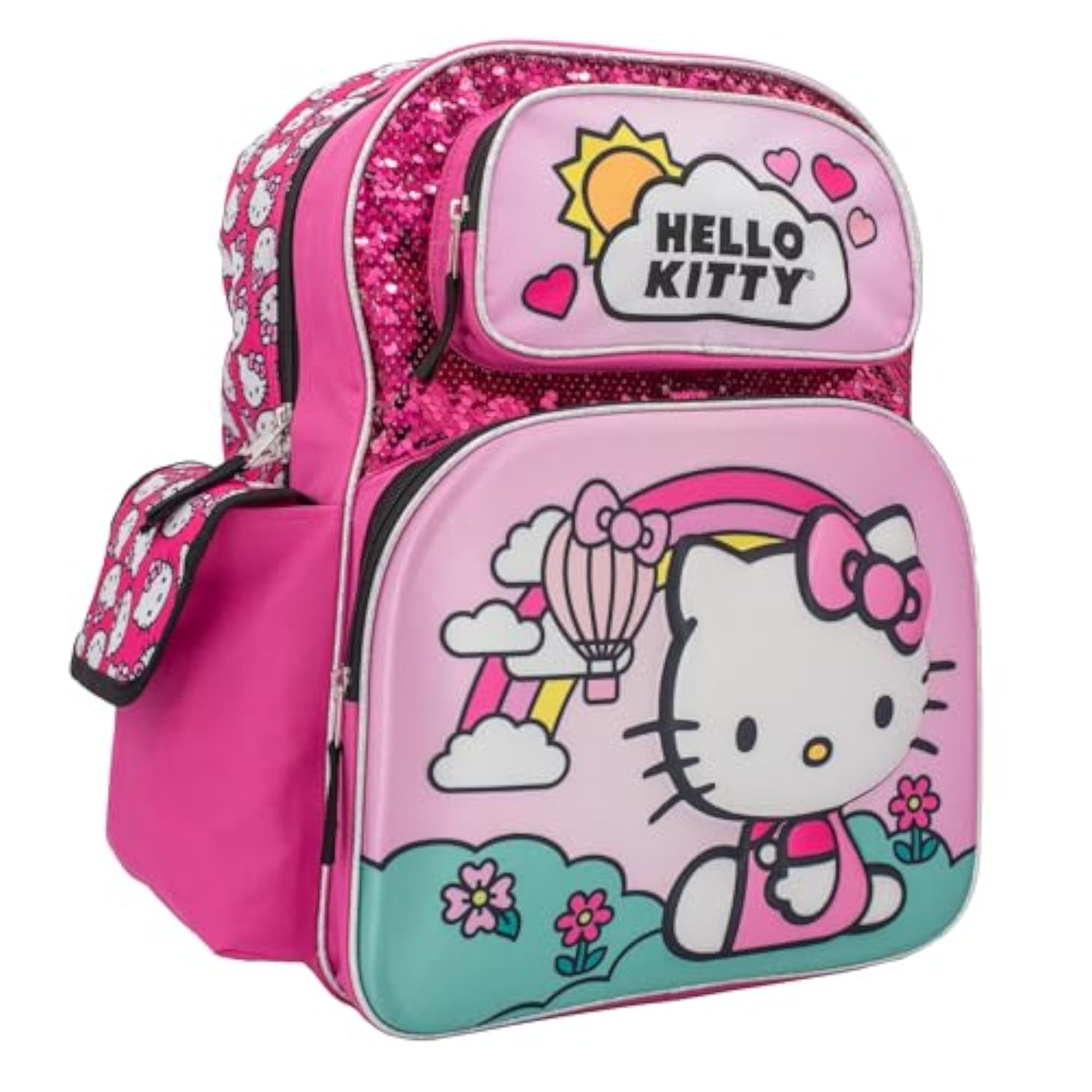 Kids Pink Hello Kitty Daypack Backpack